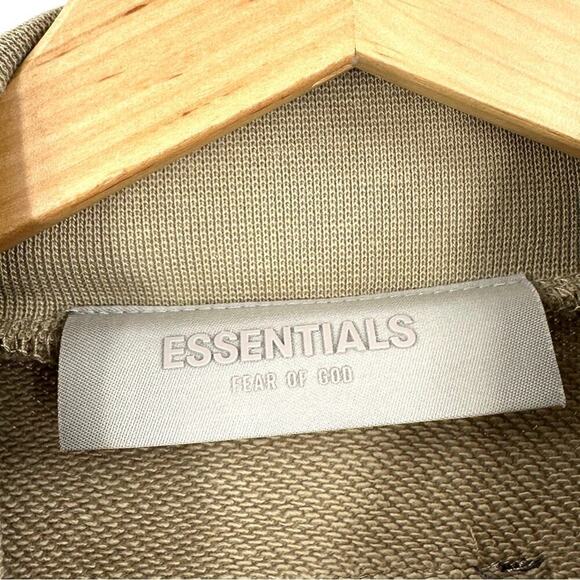 Essentials Tan Sleeve Sweatshirt sz L - Picture 3 of 6